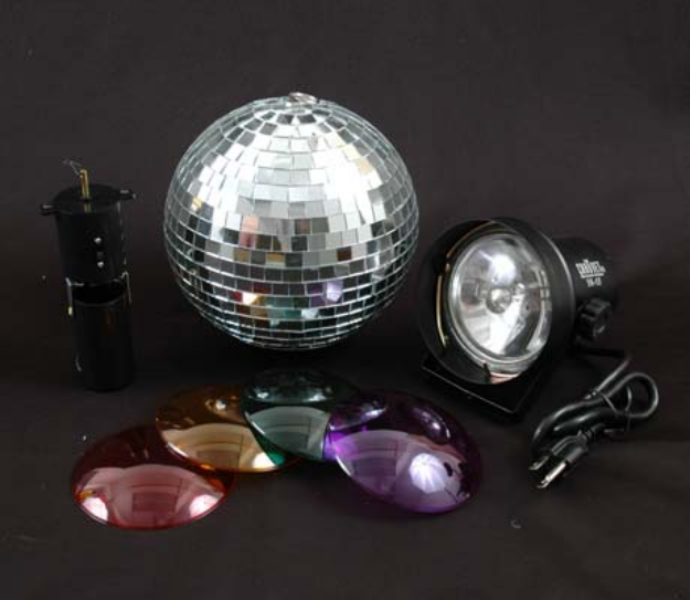 8" Mirror Ball Party Kit