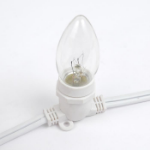 25' White Commercial Grade stringer e17 Base