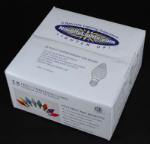 Twinkle Blue C7 LED Replacement Bulbs 25 Pack