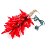 Red Chili Pepper Cluster Ristras 50 light