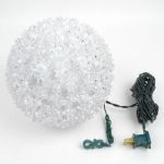 100 Pure White LED 7.5" Sphere