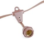 100' Suspended Brown Commercial Grade Stringer 80 Intermediate (e17) Base Sockets