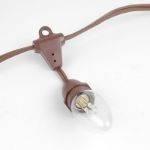 330' Suspended Brown Commercial Grade Stringer 264 Intermediate (e17) Base Sockets