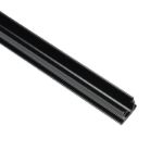 Black 3' Rope Light Track for 1/2" rope lights