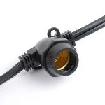 80 Warm White LED G50 Commercial Grade Intermediate Base Light Set