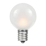 Frosted White G50 7 Watt Replacement Bulbs 25 Pack