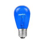 25 Pack of Transparent Assorted S14 11 Watt Bulbs Medium Base e26