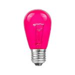 25 Pack of Transparent Assorted S14 11 Watt Bulbs Medium Base e26