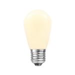 25 Pack of Ceramic White S14 11 Watt Bulbs Meduim Base e26
