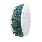 Premium Commercial Grade C9 1000' Spool 15" Spacing 8 Amp Green Wire
