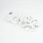 SPT-1 Male Plugs White - 5 Pack