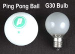 100 G30 Globe String Light Set with Orange Satin Bulbs on Brown Wire