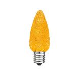 Amber C9 LED Replacement Bulbs 25 Pack 