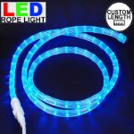 Blue LED Custom Rope Light Kit 1/2" 2 Wire 120v