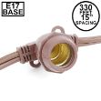 330' Brown Commercial Grade Stringer 264 Intermediate (e17) Base Sockets