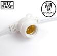 330' White Commercial Grade Stringer 264 Intermediate (e17) Base Sockets