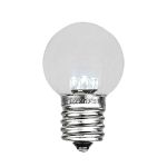 G30 LED Plastic E17 Base Globe Bulbs - 25pk ***ON SALE***