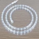 Pure White LED Custom Rope Light Kit 1/2" 2 Wire 120v