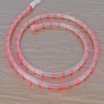 Red LED Custom Rope Light Kit 1/2" 2 Wire 120v