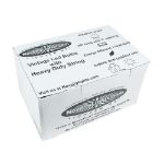 24 Warm White Plastic LED S14 Commercial Grade Light String Set on 48' of Black Wire Shatterproof