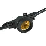 48' Black Commercial Grade Stringer (E26 Base)