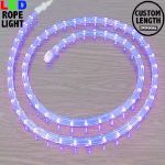 Purple LED Custom Rope Light Kit 1/2" 2 Wire 120v