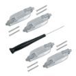 4-Pack Heavy Duty Cable Locks (3MM)