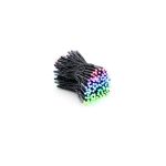 Twinkly Pro RGBW Capsule Single Line 250 LED with 4" Spacing on Green Wire 