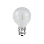 Frosted White - G30 - Plastic Filament LED Replacement Bulbs - 25 Pack