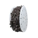Novelty Lights C7 1000' Spool  12" Spacing 8 Amp Brown Wire