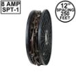 Novelty Lights C7 250' Spool 12" Spacing 8 Amp Brown Wire