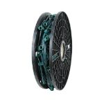 Novelty Lights C7 250' Spool  15" Spacing  8 Amp Green Wire