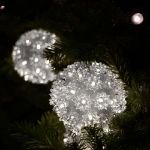 100 Pure White LED 7.5" Sphere