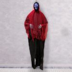 Occasions 6ft Tall Hanging Grim Reaper with Projection Face - Halloween Decoration