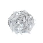 Commercial Grade Wide Angle 70 LED Pure White 35.5' Long on White Wire