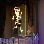 36" Spooky Skeleton LED Rope Light Motif 