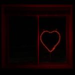 23" Heart LED Rope Light Motif