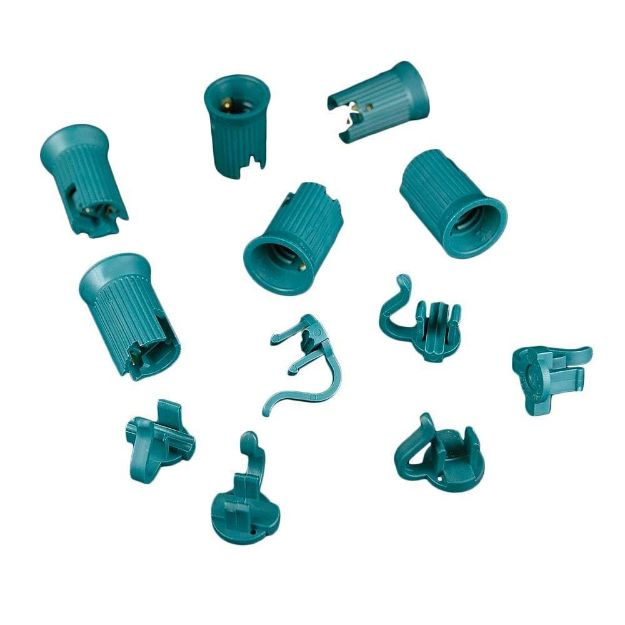 C9 SPT-1 Green Sockets 50 Pack