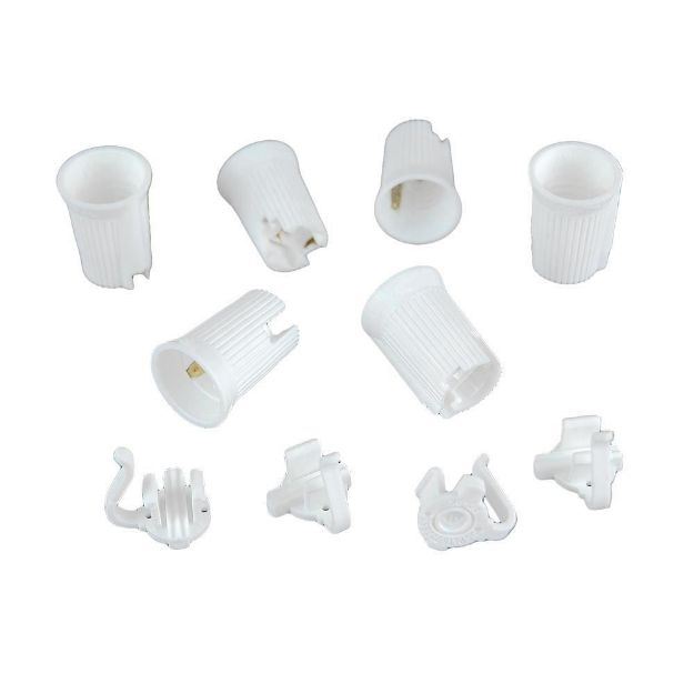 C7 SPT-2 White Sockets 50 Pack