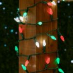 Red Green & White 70 LED C6 Strawberry Mini Lights Commercial Grade Green Wire