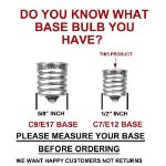 Clear G30 5 Watt Replacement Bulbs 25 Pack