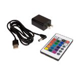 16 Inch Plastic LED Star, RGBW, Rechargeable, Waterproof, Remote Controlled