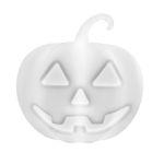 16 Inch Plastic LED Pumpkin, RGBW, Rechargeable, Waterproof, Remote Controlled