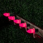 Pink Ceramic Opaque C9 7 Watt Bulbs 25 Pack