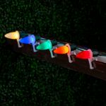 C9 - Multi Colored - Ceramic (plastic) LED Replacement Bulbs - 25 Pack