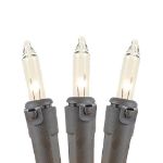 Clear Multi Function Chasing Christmas Lights Brown Wire