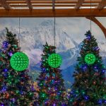 Green 150 Light Starlight Sphere 10"