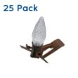 Brown All-In-One Clips 25 Pack