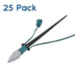 12" Universal Light Stake 25 Pack