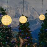 50 Warm White LED 6" Sphere